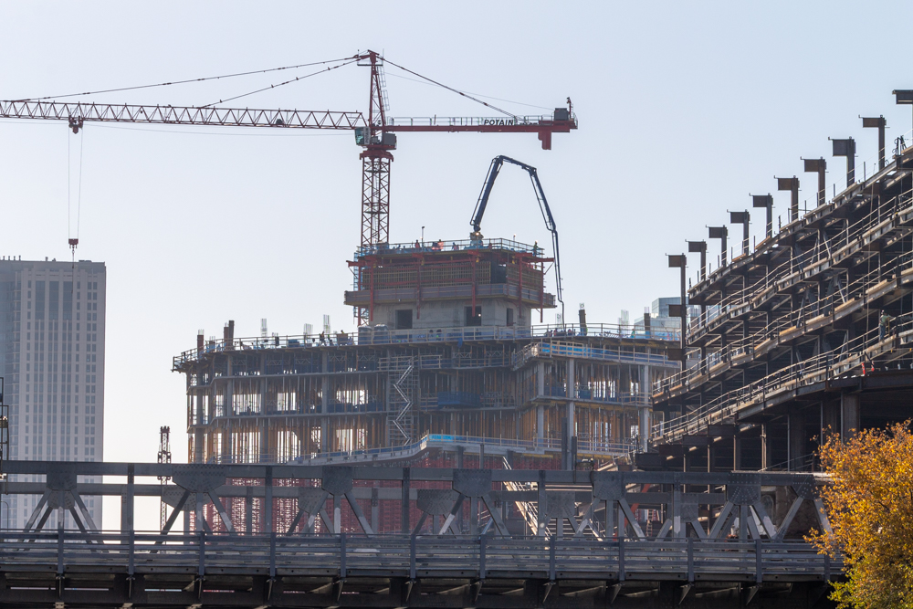 Bally's Casino hotel tower November 2025 construction update