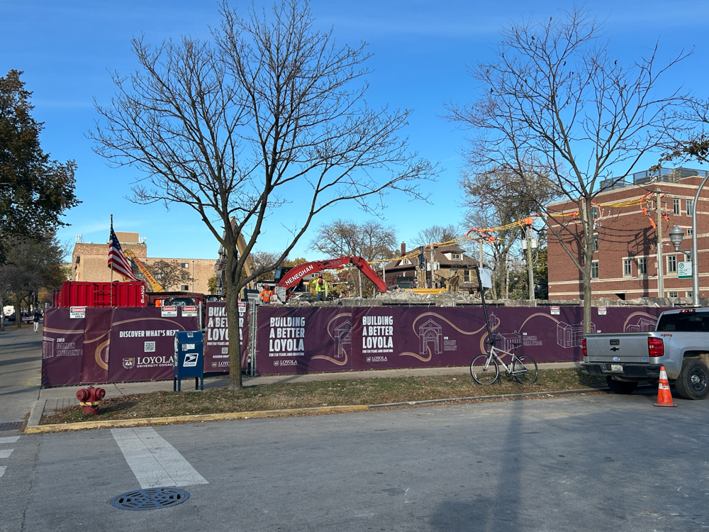 Campion Hall demolition November 2025