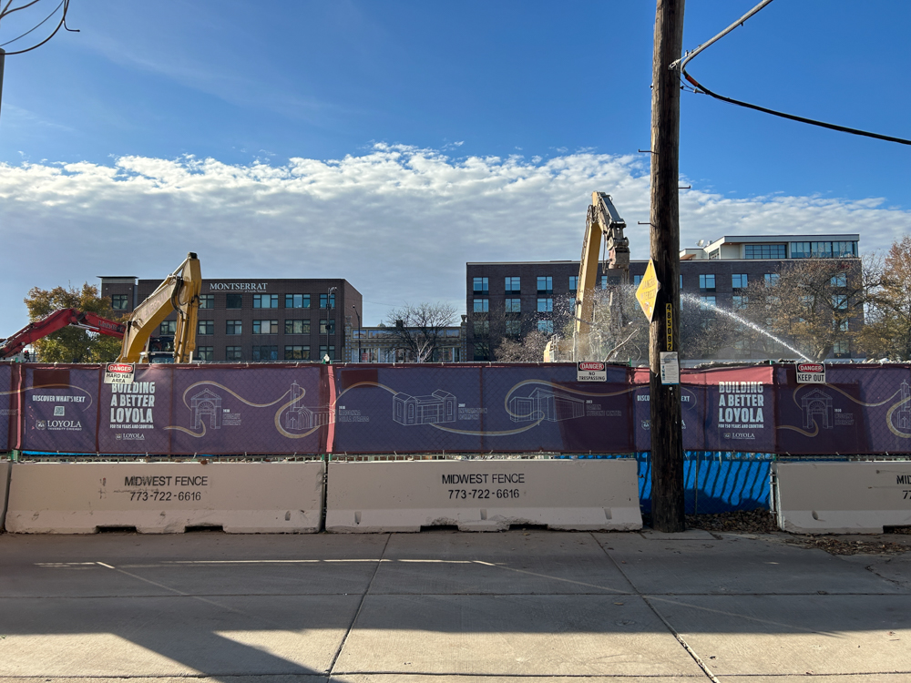 Campion Hall demolition November 2025