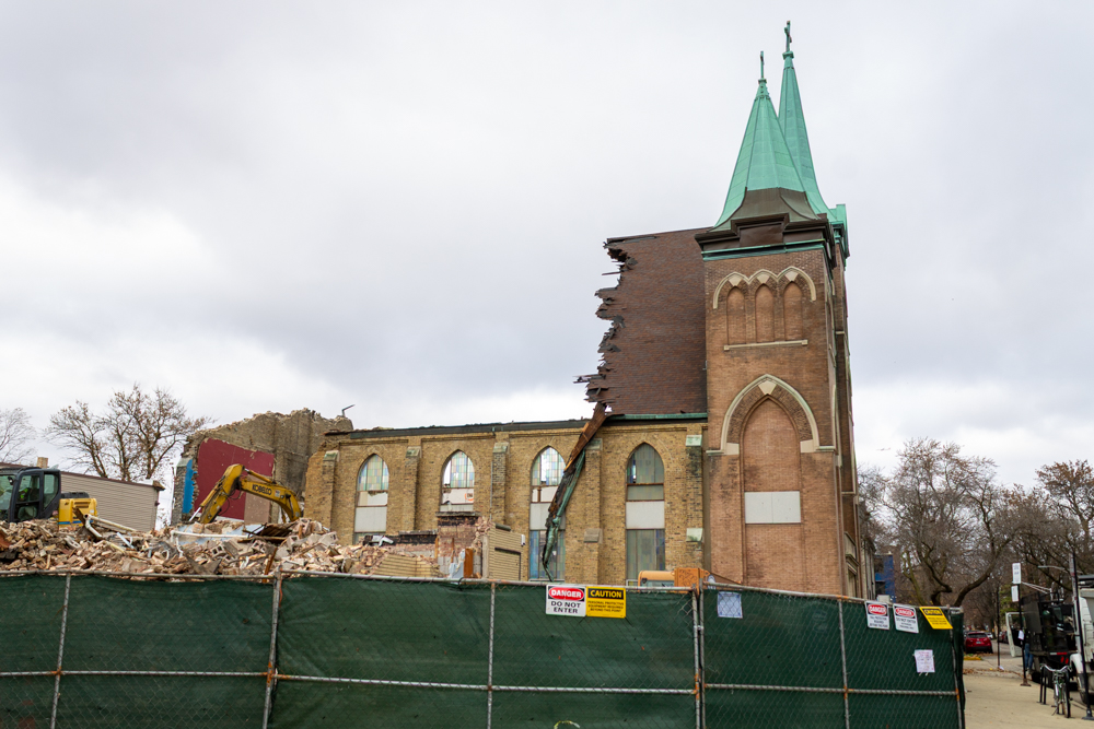North Richmond Street church demolition