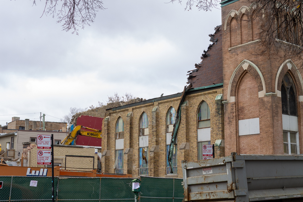 North Richmond Street church demolition