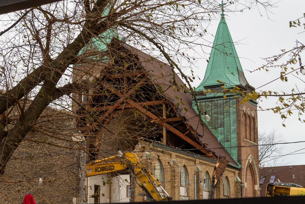 North Richmond Street church demolition