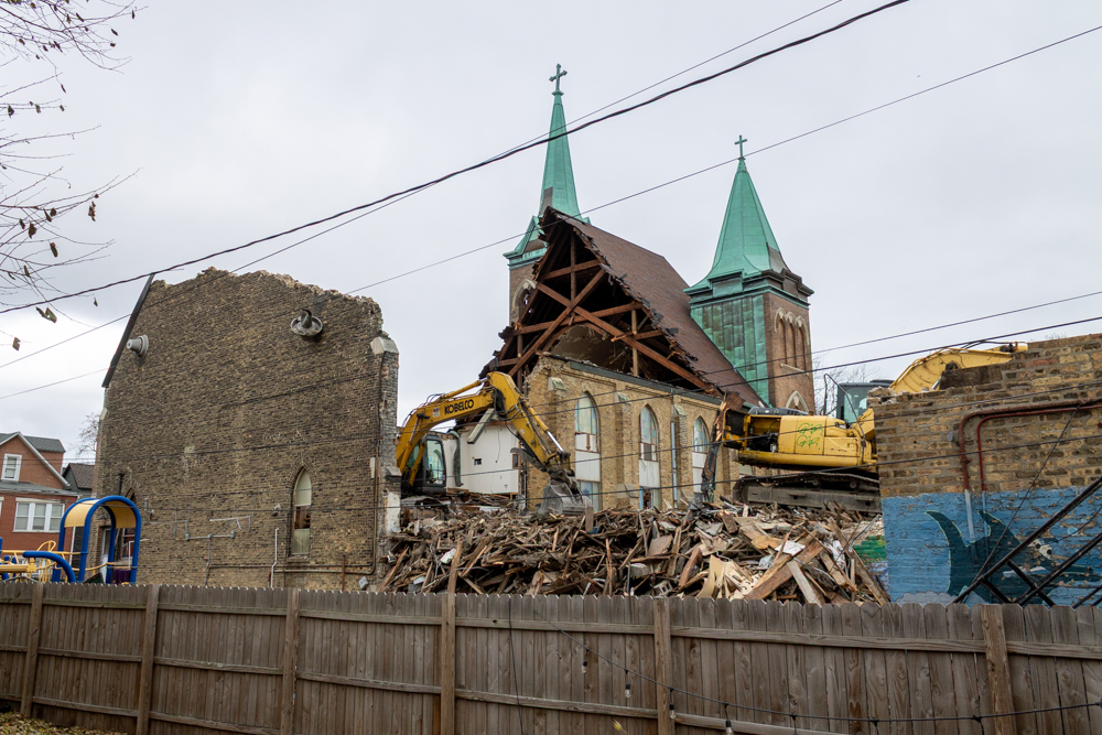 North Richmond Street church demolition