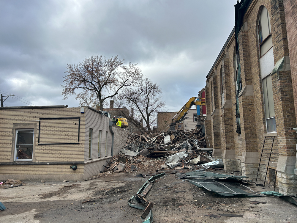 North Richmond Street church demolition
