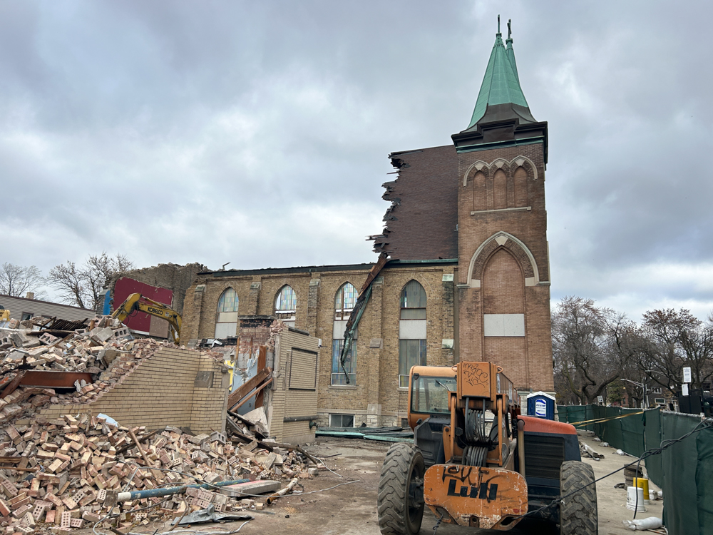 North Richmond Street church demolition