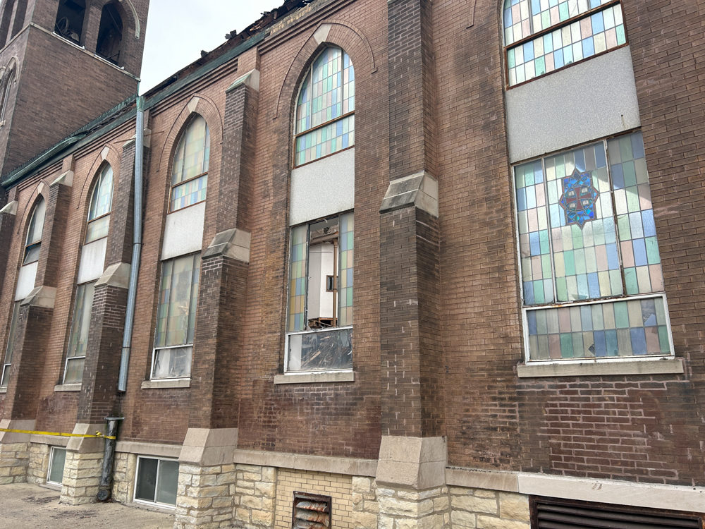 North Richmond Street church demolition