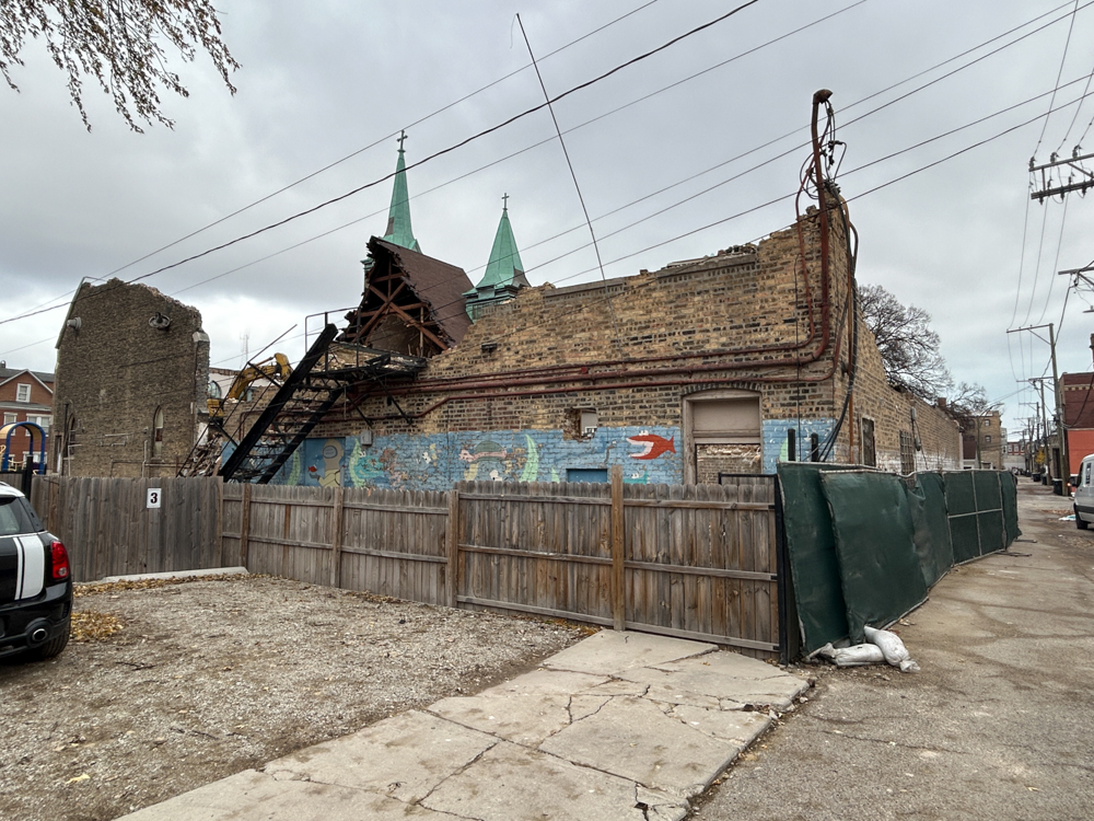 North Richmond Street church demolition