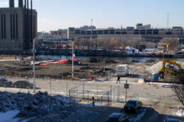 1010 South Wells Street foundation excavation