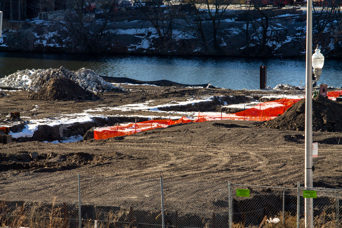 1010 South Wells Street Riverline foundation work