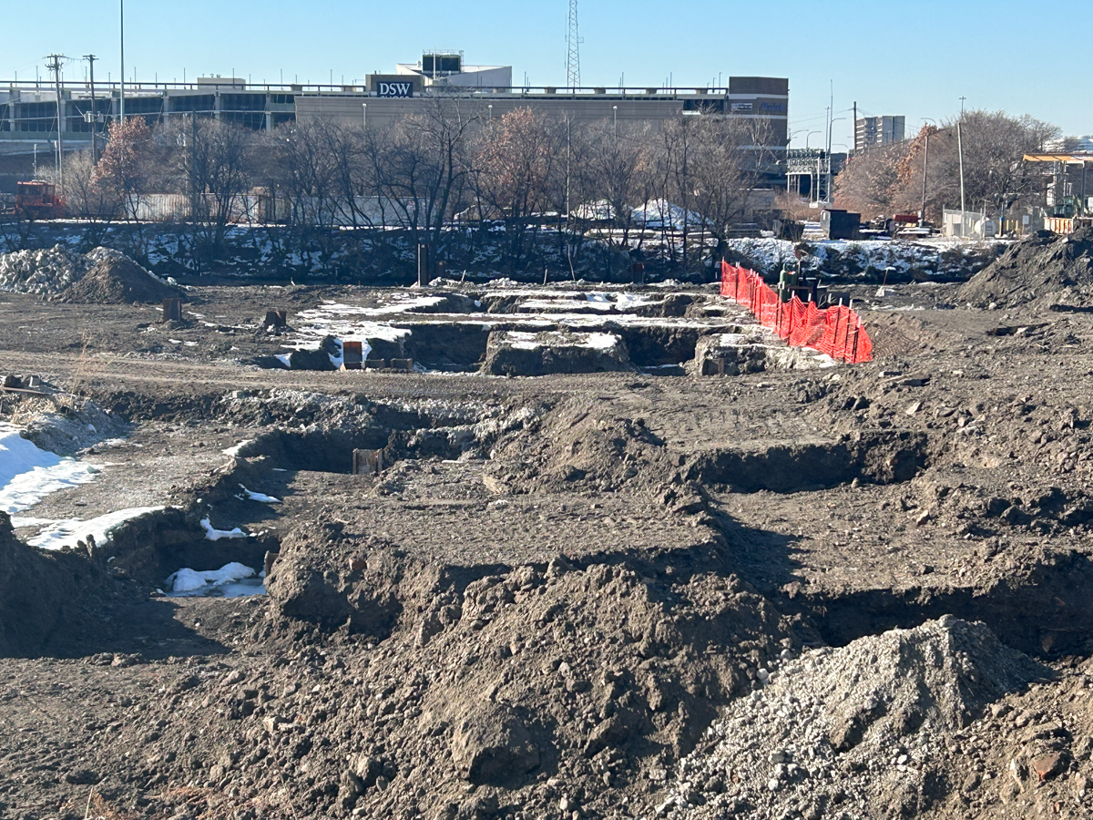1010 South Wells Street Riverline foundation work