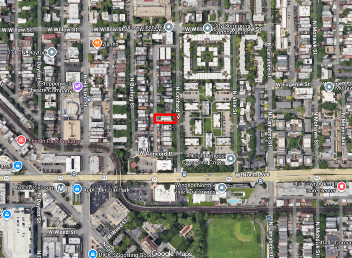 1638 North Orchard Street residential permit