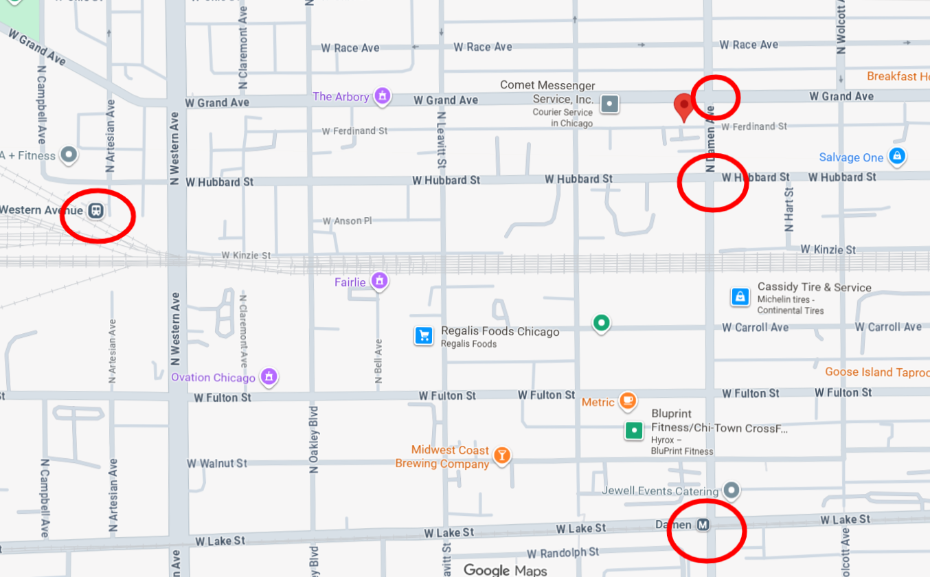 2011 West Grand Avenue residential permit