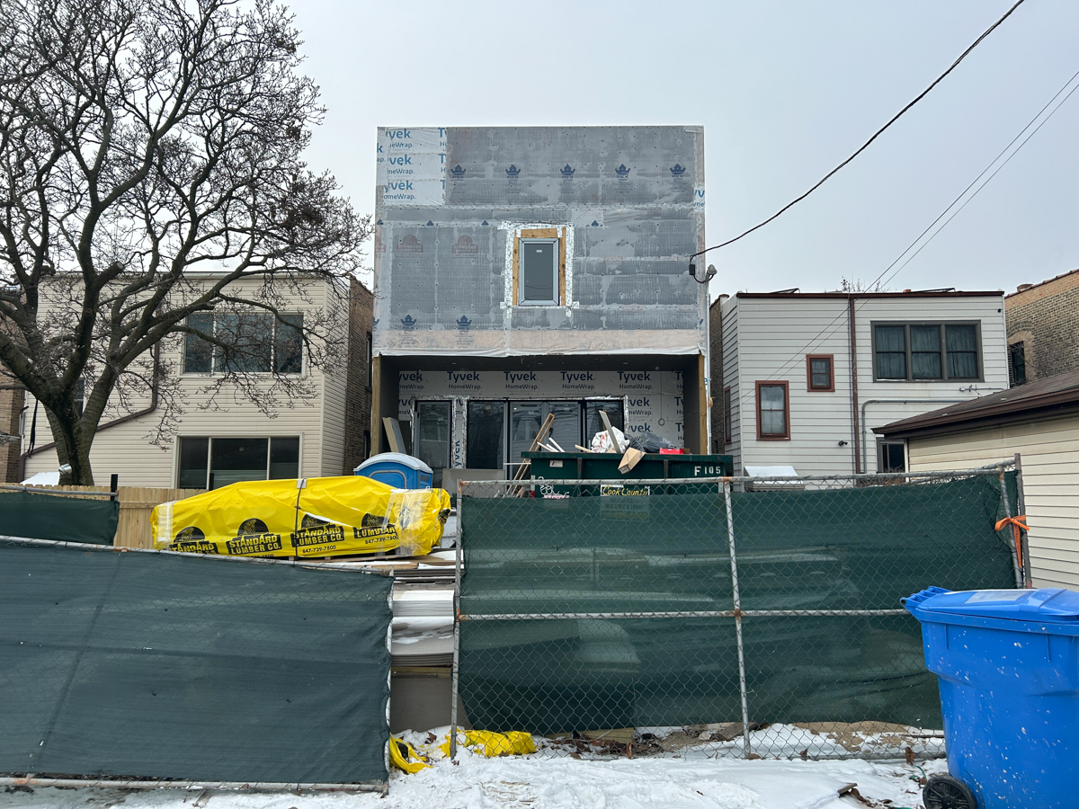 3709 North Oakley Avenue construction