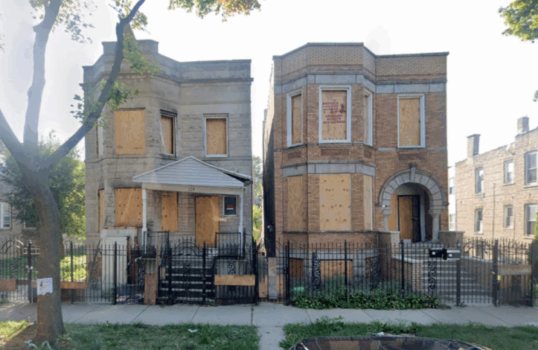 634-636 North Drake Avenue fire renovation permits