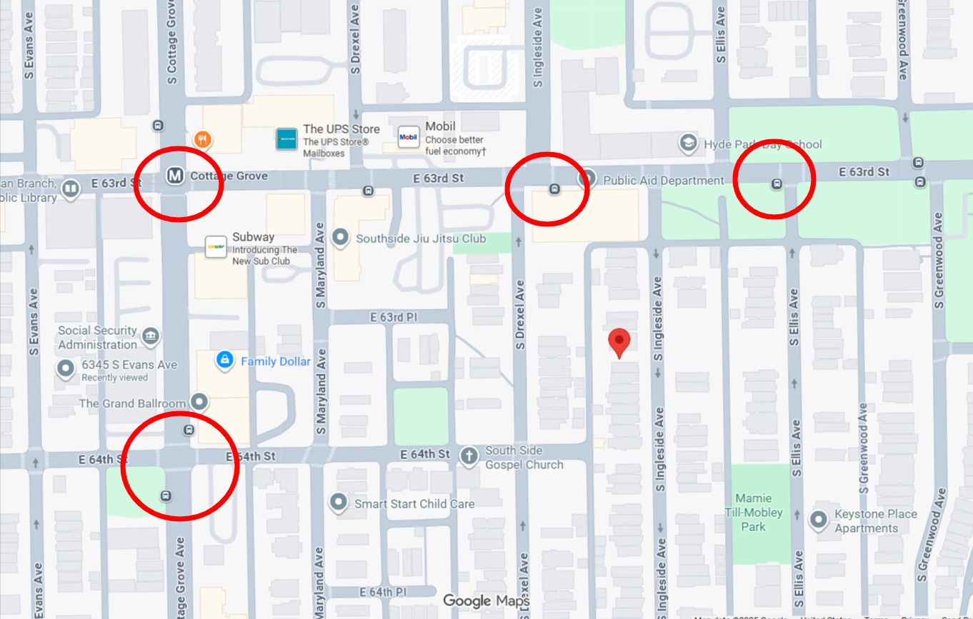 6340 South Ingleside Avenue construction permitted