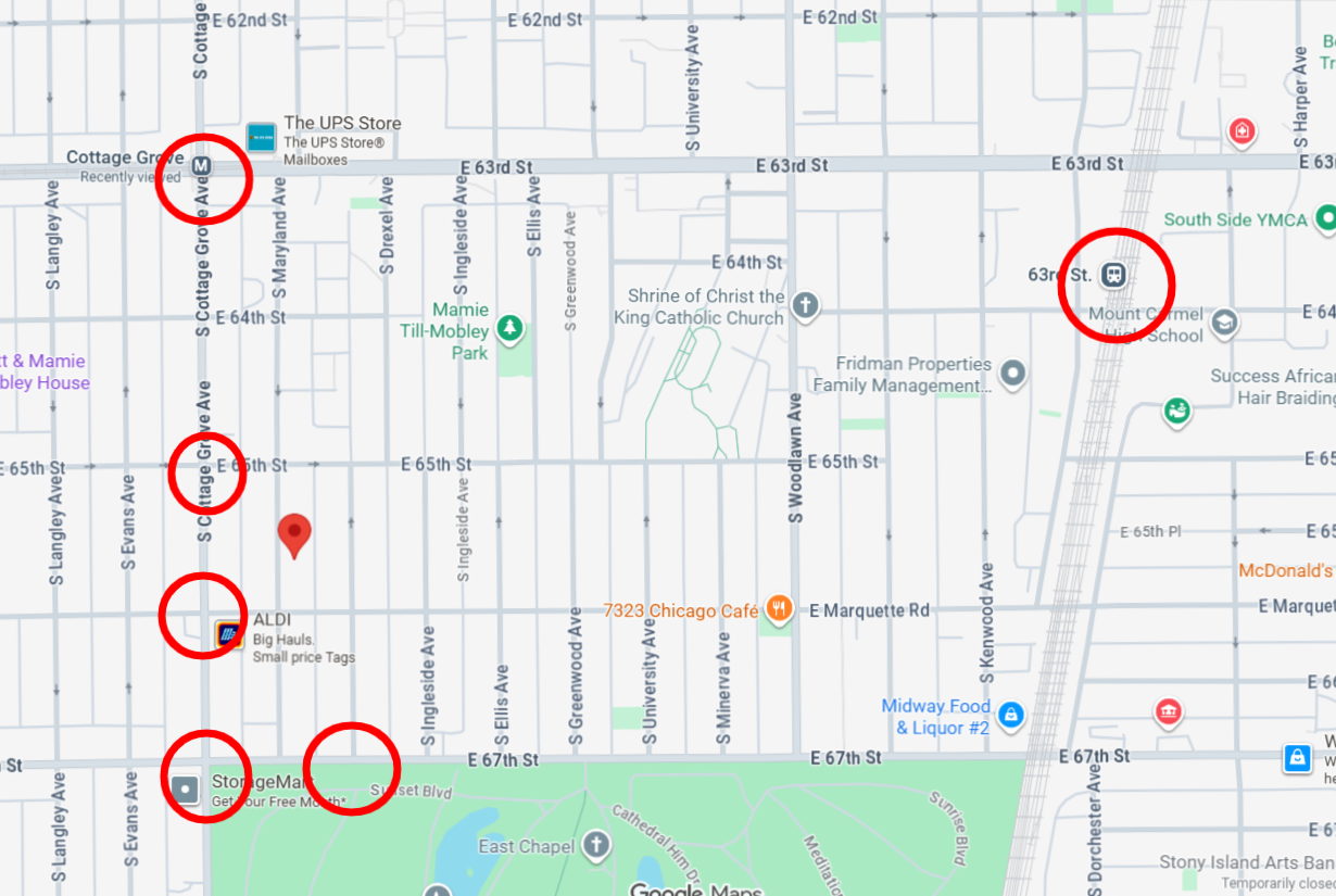 6541 South Maryland Avenue three-flat permitted