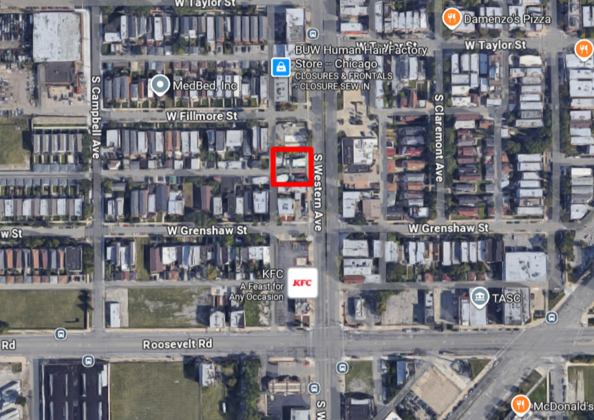 1106-1114 South Western Avenue construction permits