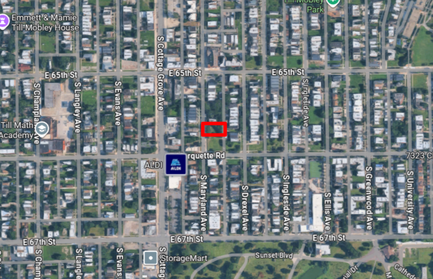 6541 South Maryland Avenue three-flat permitted