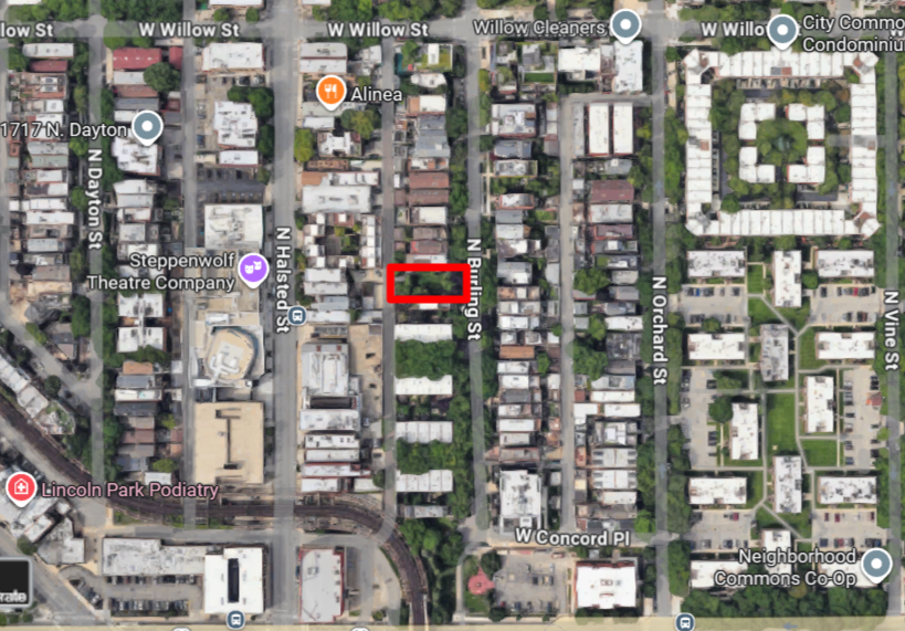 1658 North Burling Street construction permitted