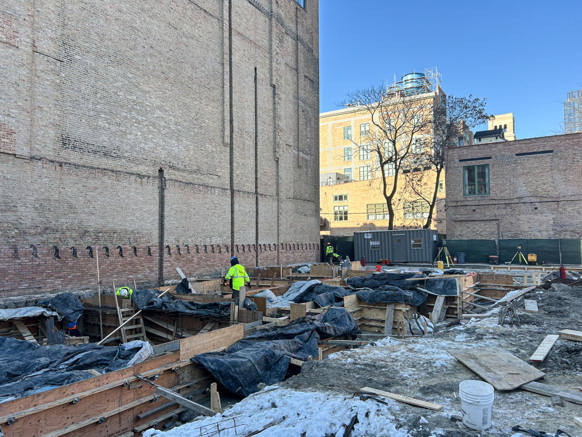 Bathhouse December 2025 construction update and full building permit