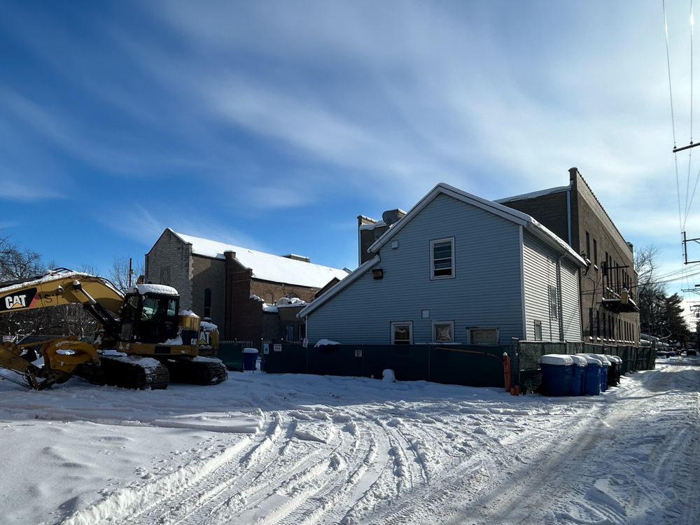Ravenswood Presbyterian Church demolition begins