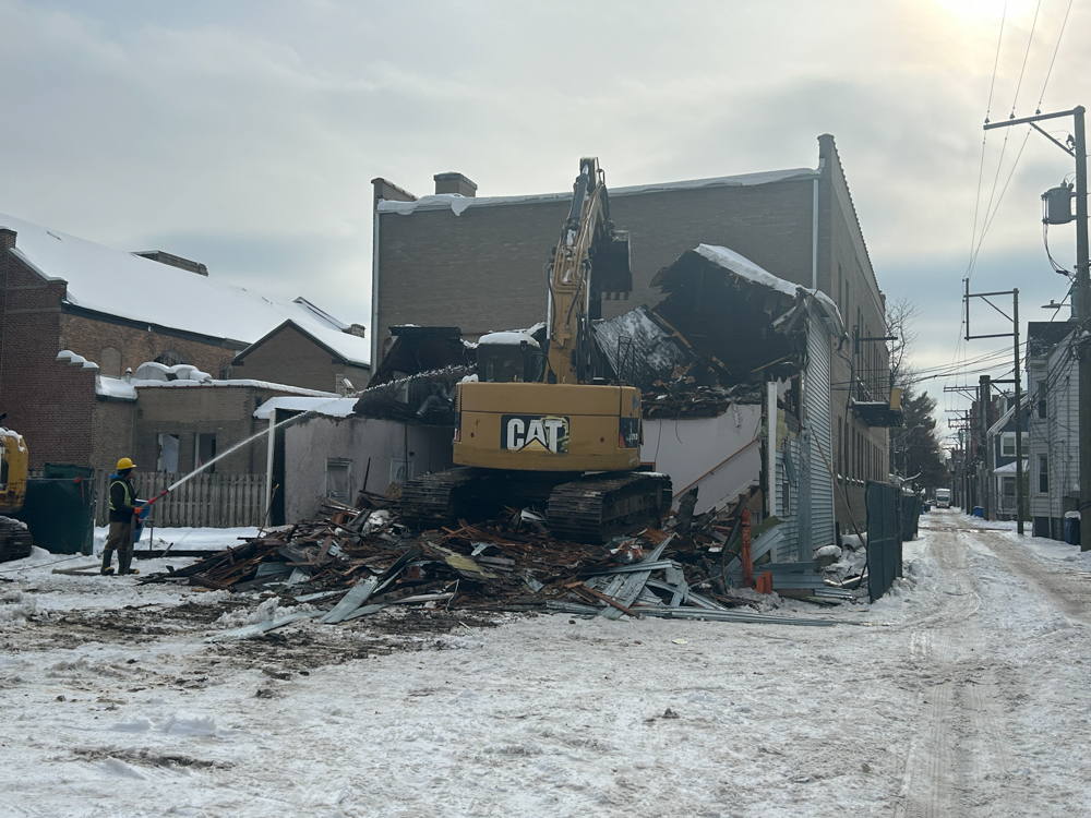 Ravenswood Presbyterian Church demolition begins