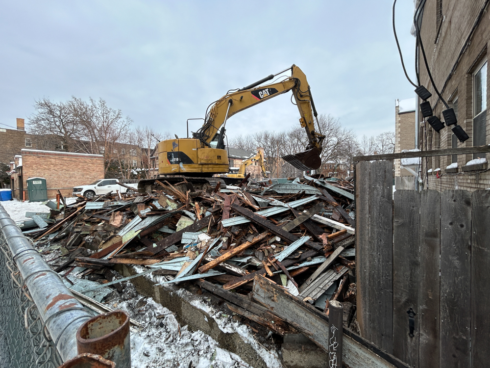 Ravenswood Presbyterian Church demolition begins