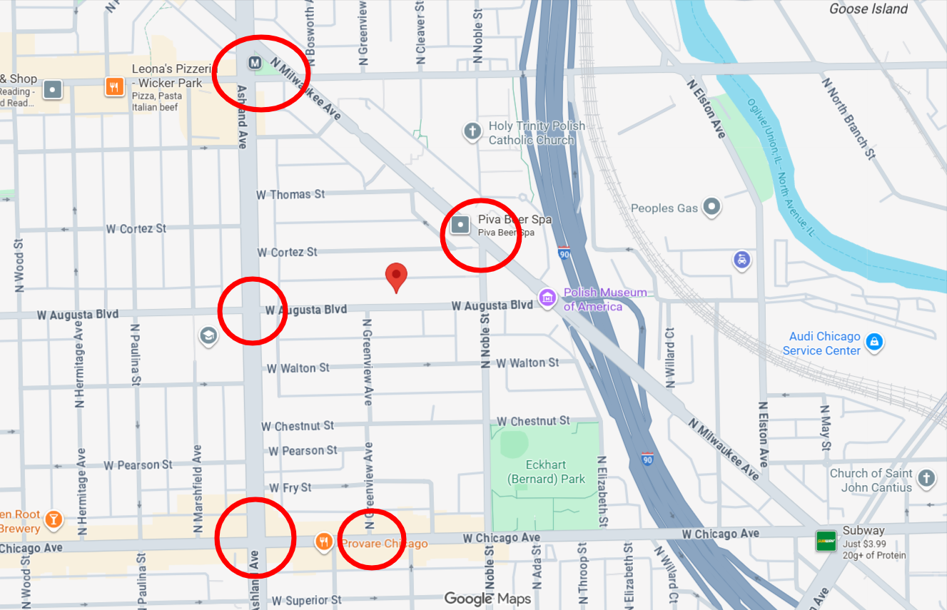 1438-1450 West Augusta Boulevard construction permits