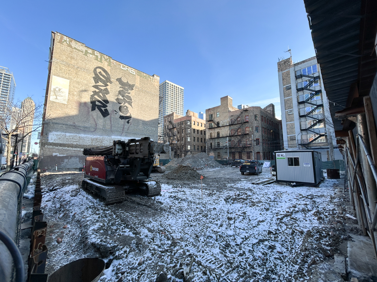 227 West Chicago foundation work