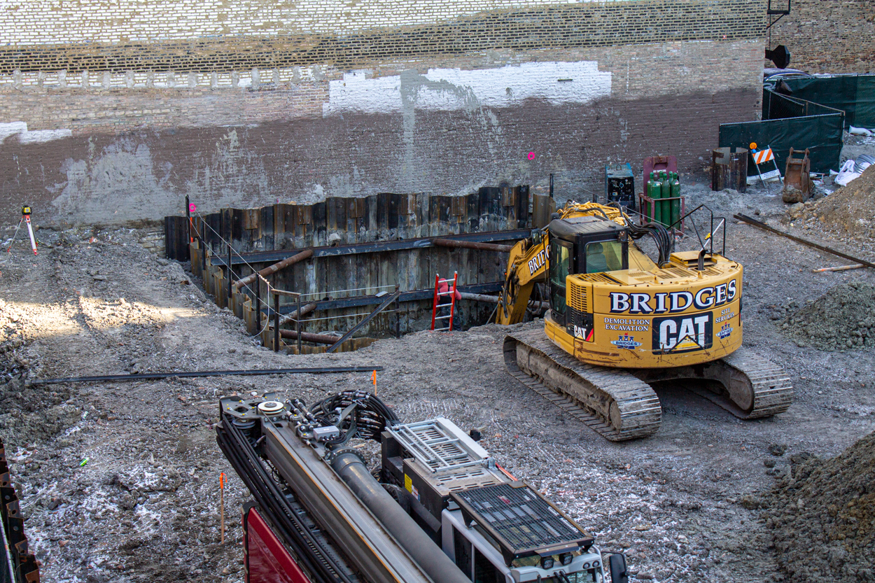 227 West Chicago foundation work