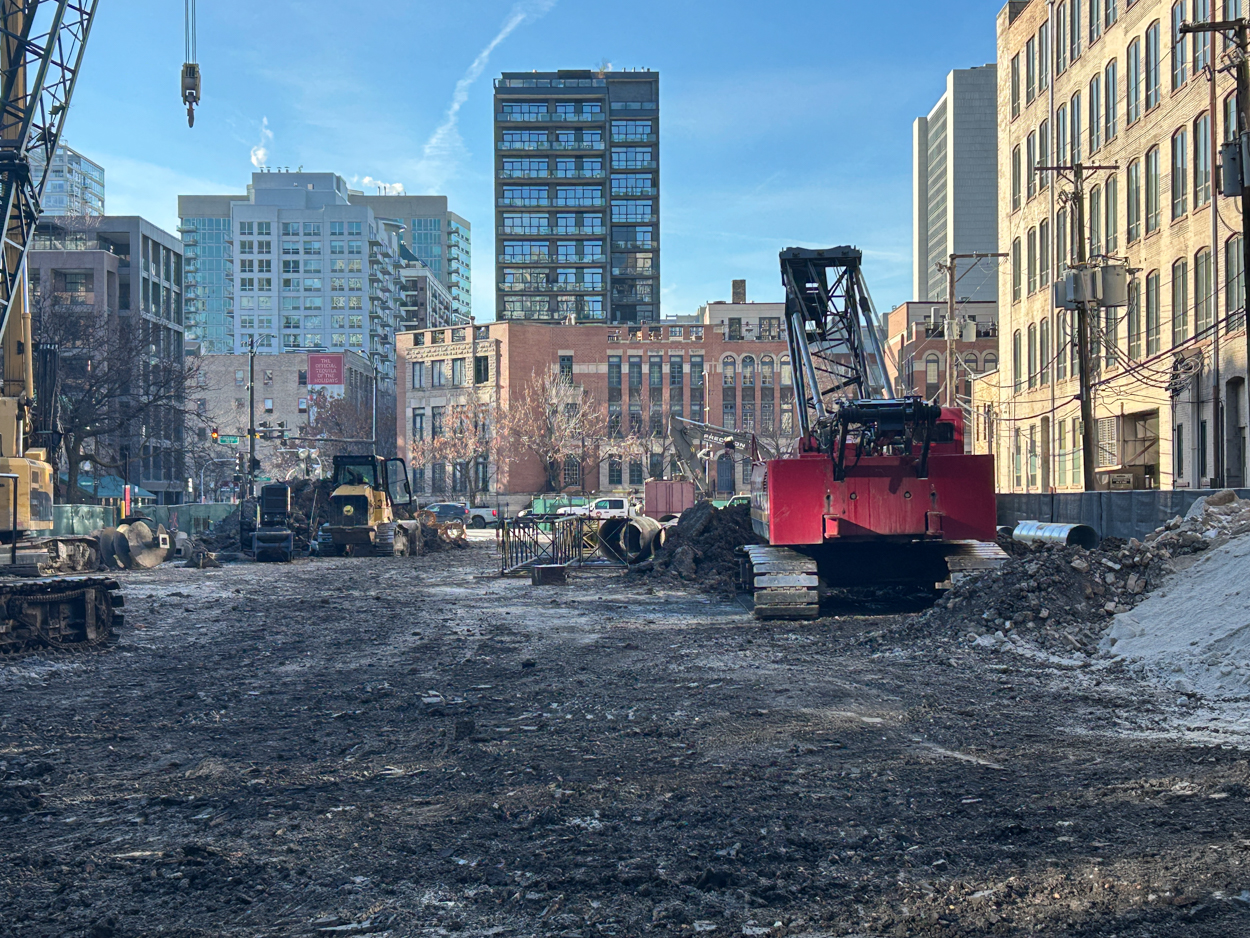 310 West Huron full permit and caisson work