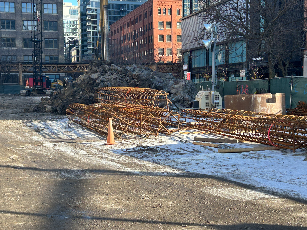 310 West Huron full permit and caisson work