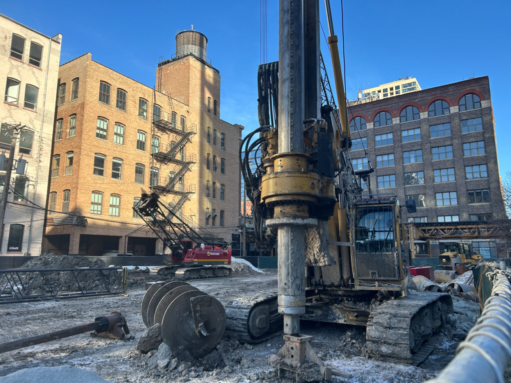 310 West Huron full permit and caisson work