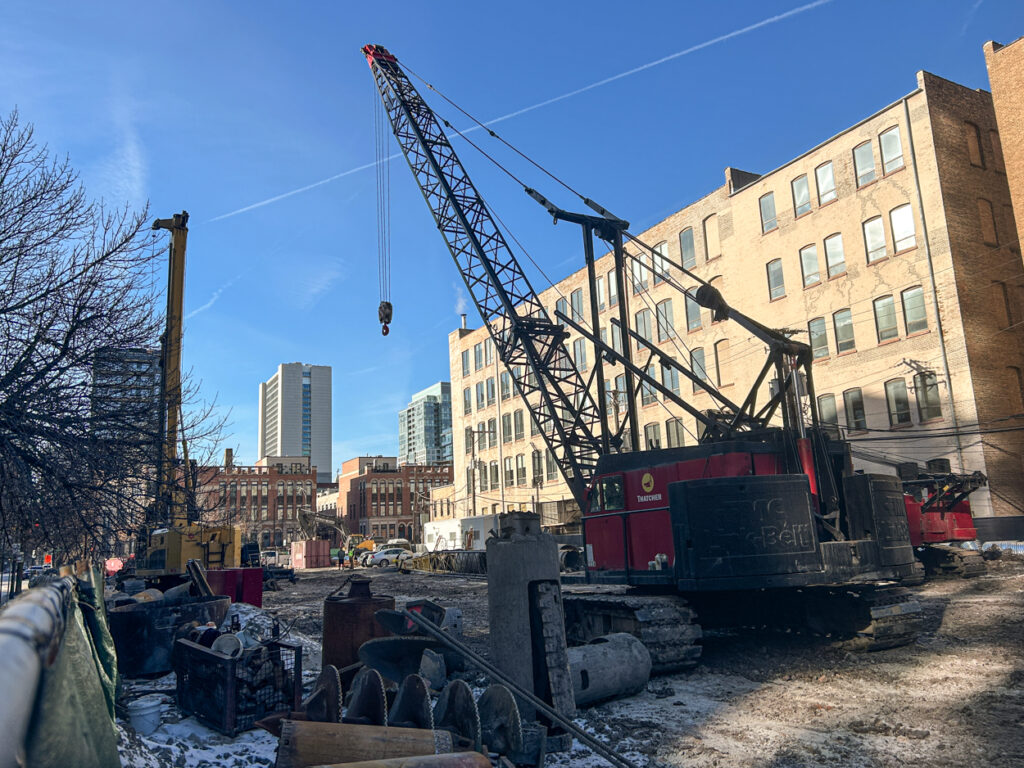 310 West Huron full permit and caisson work