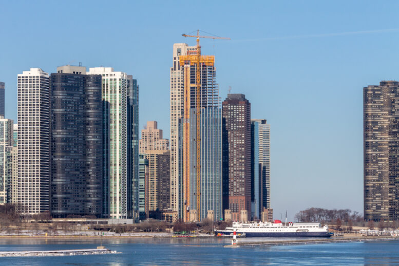 400 Lake Shore North Tower January 2026 progress