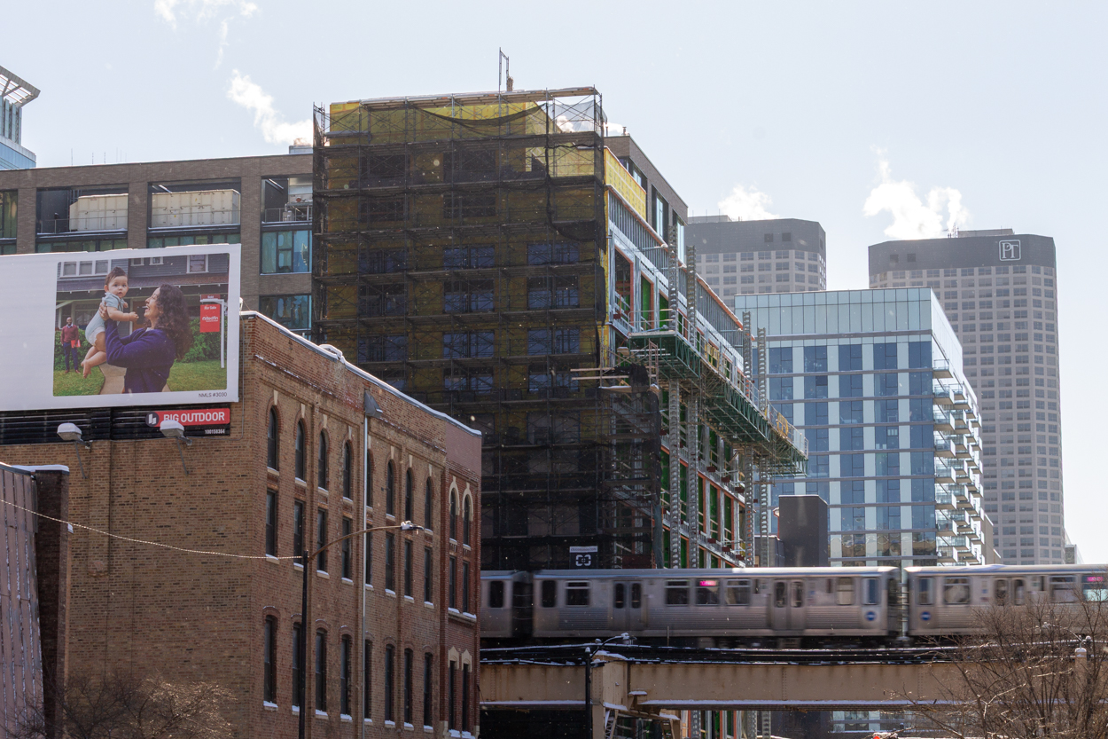 629 West Lake Street glass added