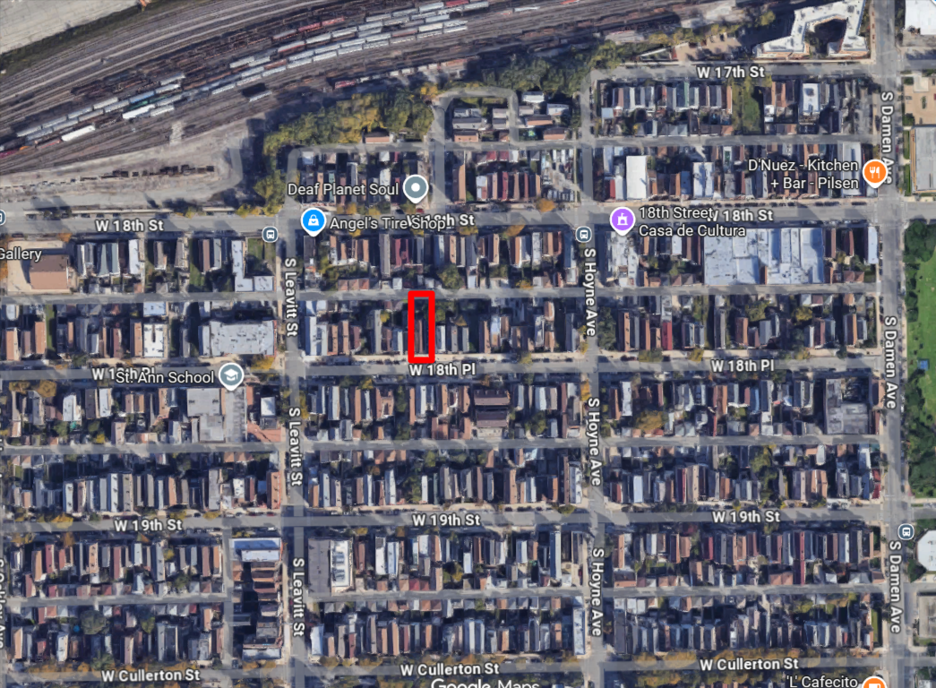 2134 West 18th Place construction permitted