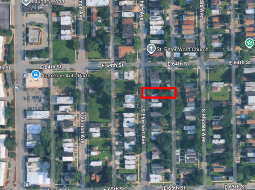 6409 South Eberhart Avenue two-flat permitted