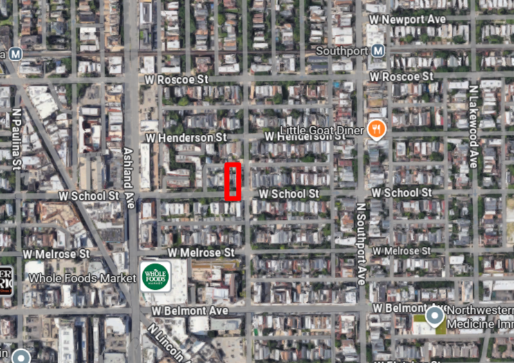 1502 West School Street dozvoljena gradnja