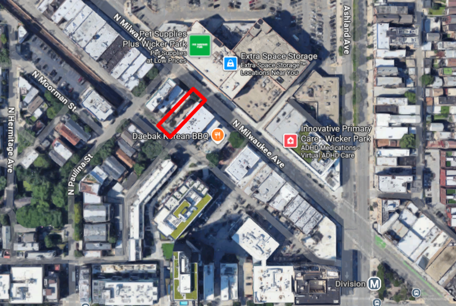 1280 North Milwaukee Avenue construction permitted