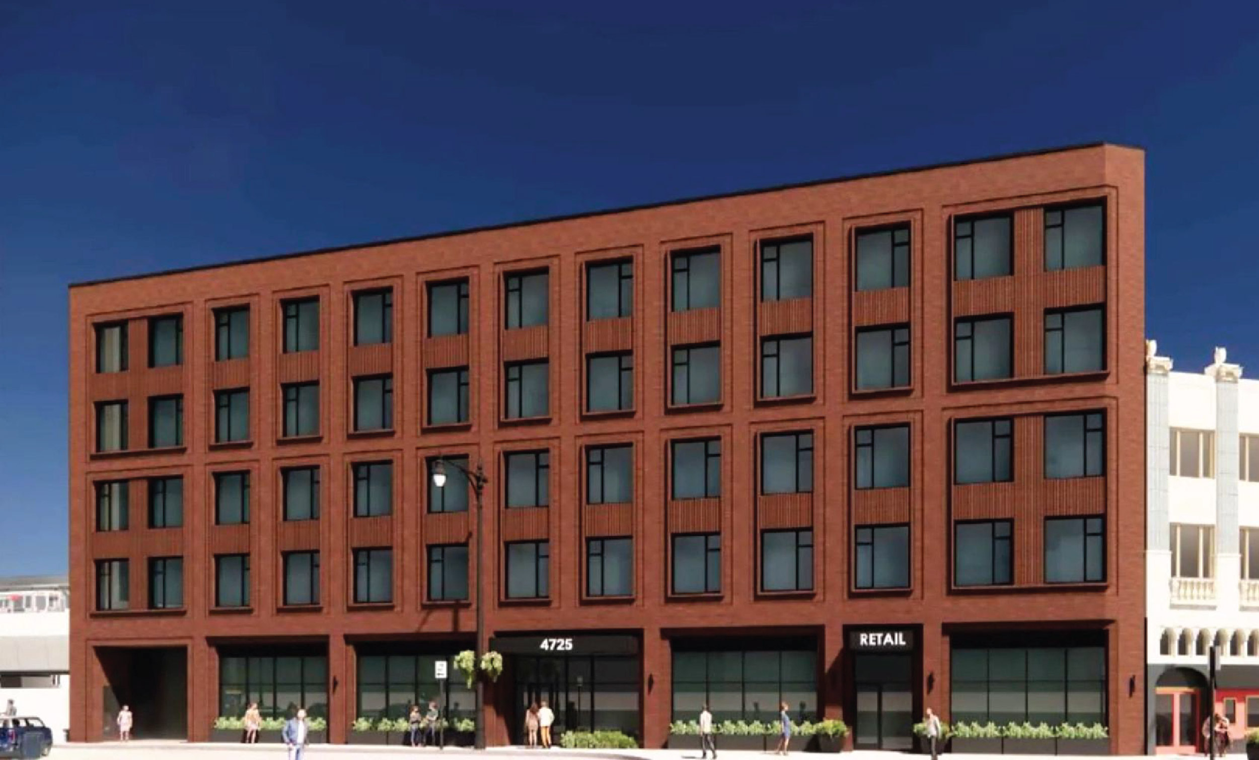 Rendering of 4725 North Clifton by Hirsch MPG