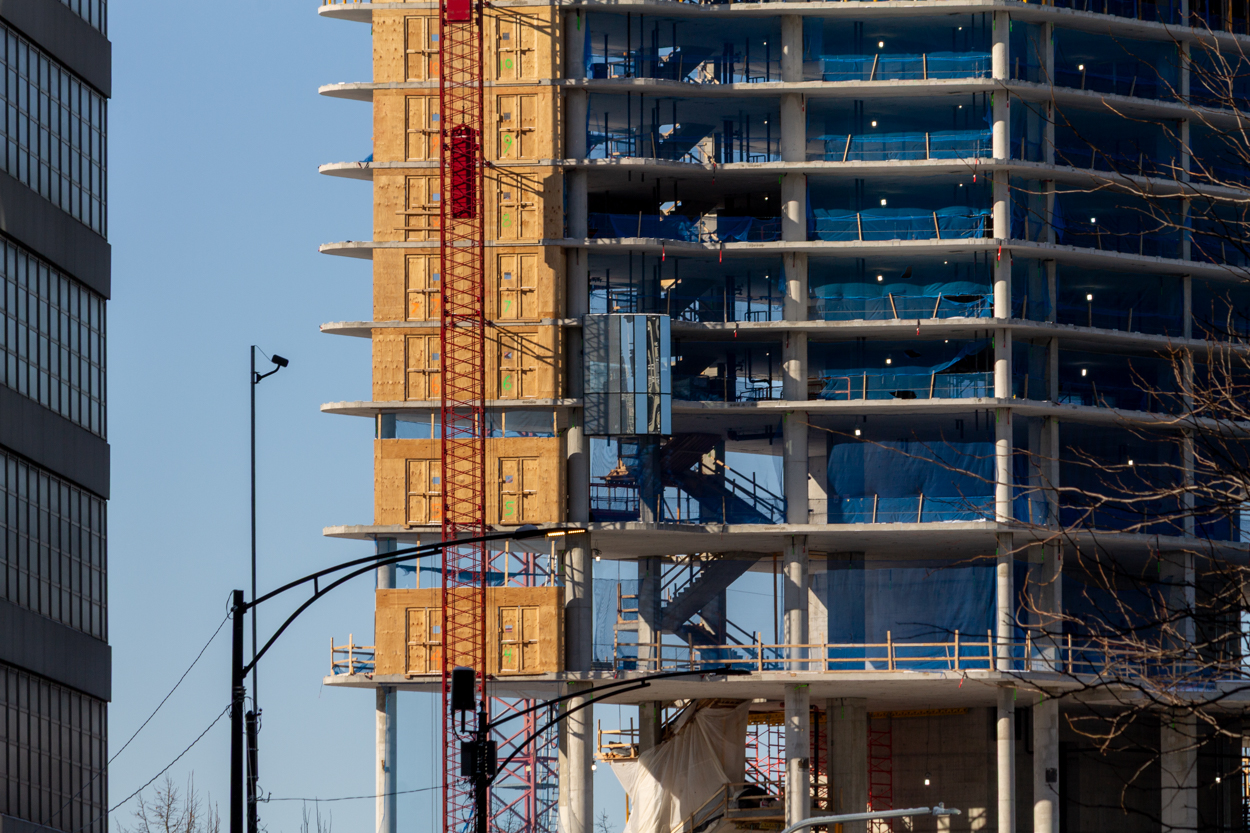 Bally's Hotel Tower first glass