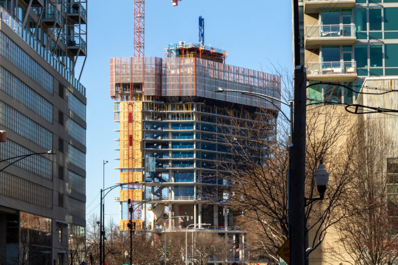 Bally's Hotel Tower first glass