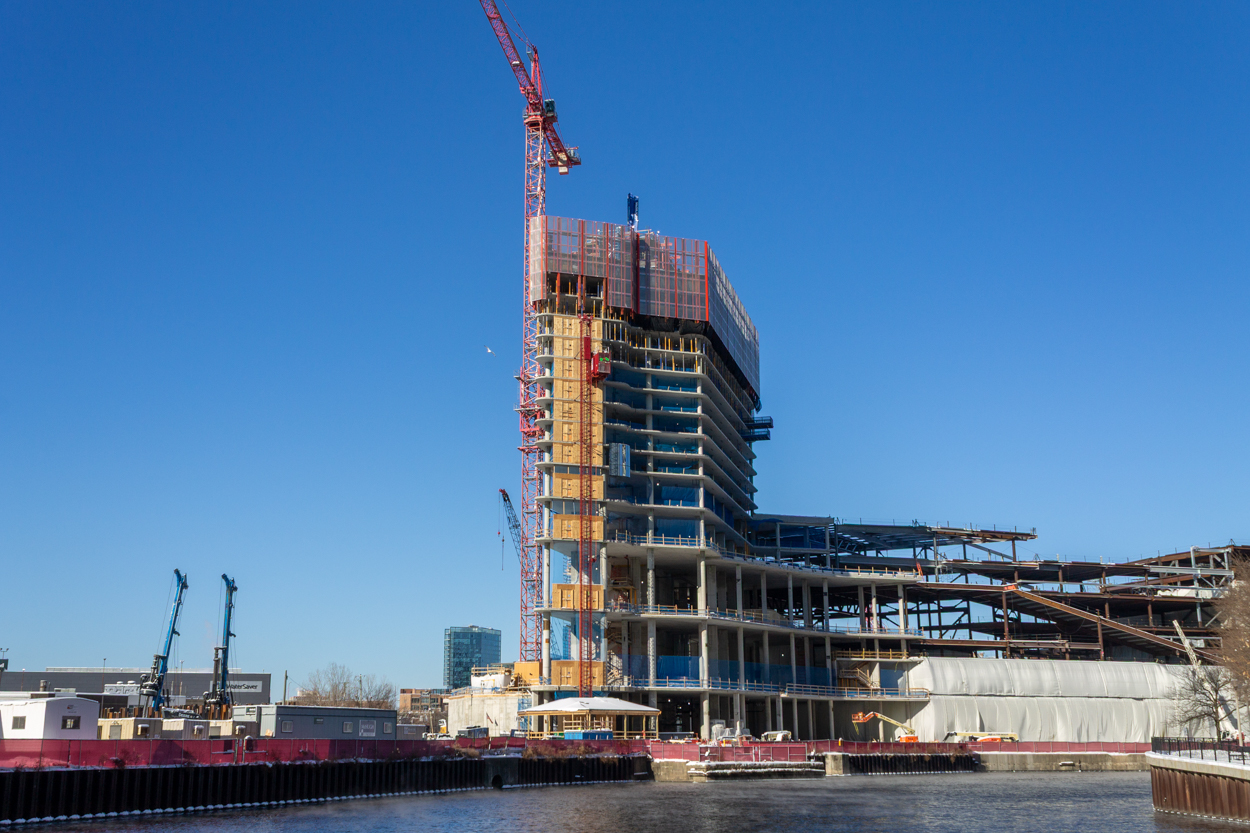 Bally's Hotel Tower first glass