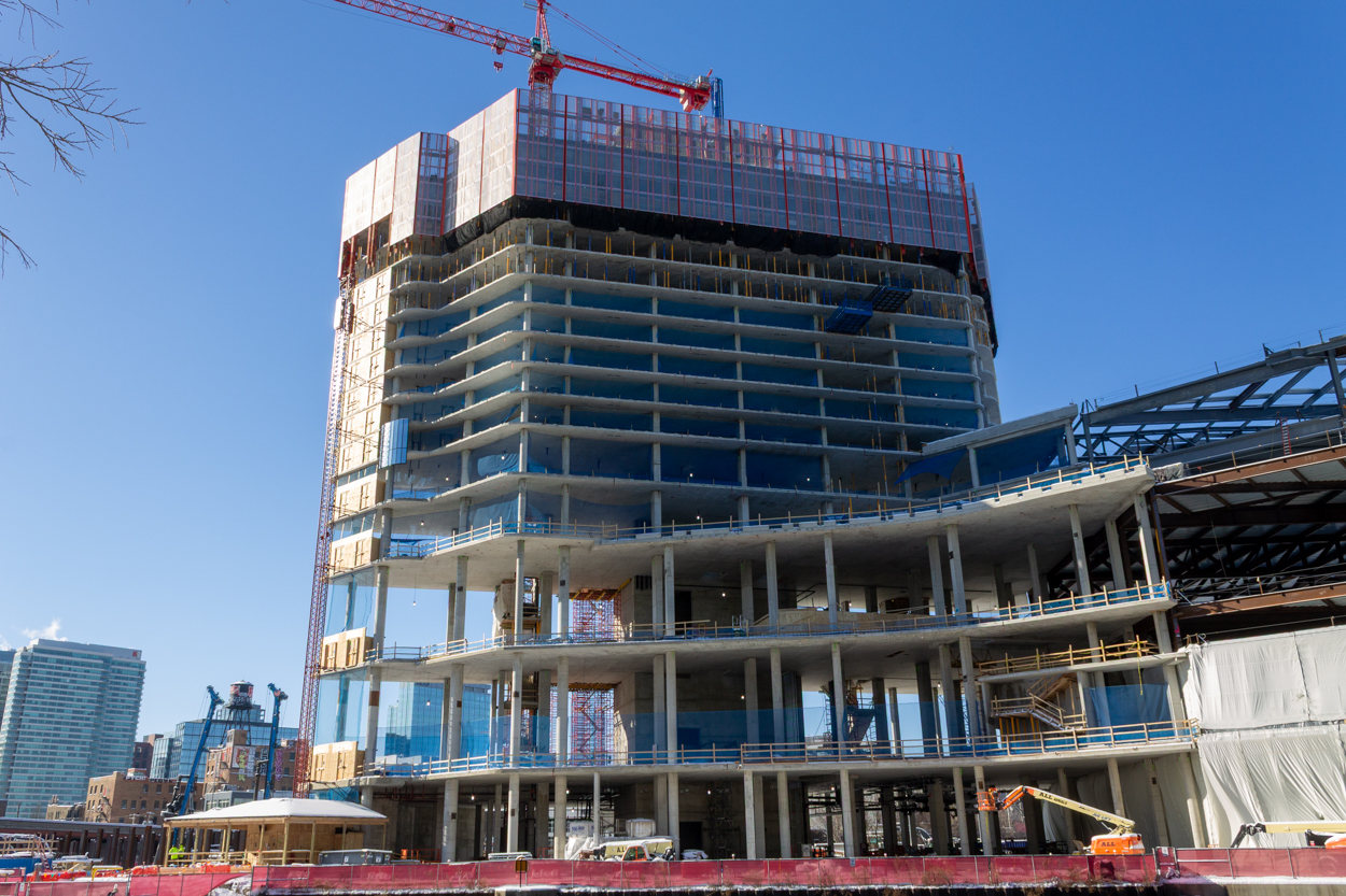 Bally's Hotel Tower first glass