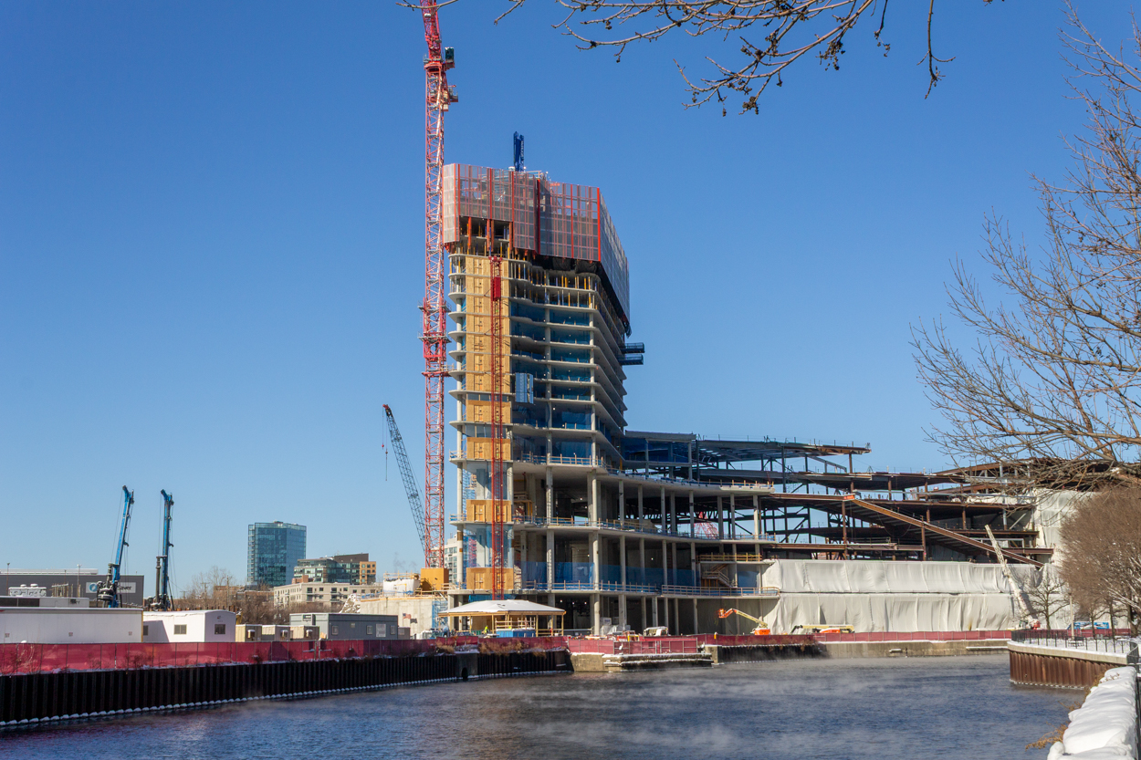 Bally's Hotel Tower first glass