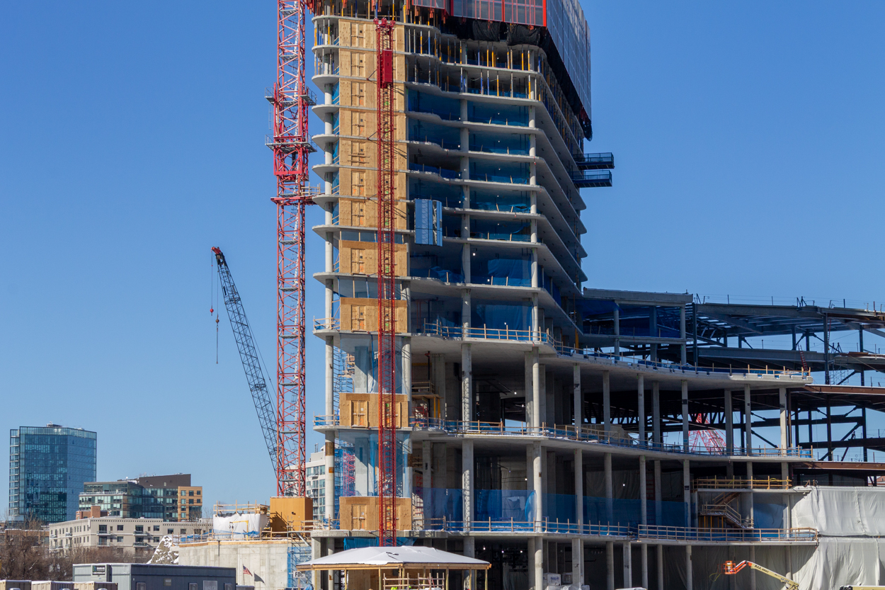 Bally's Hotel Tower first glass