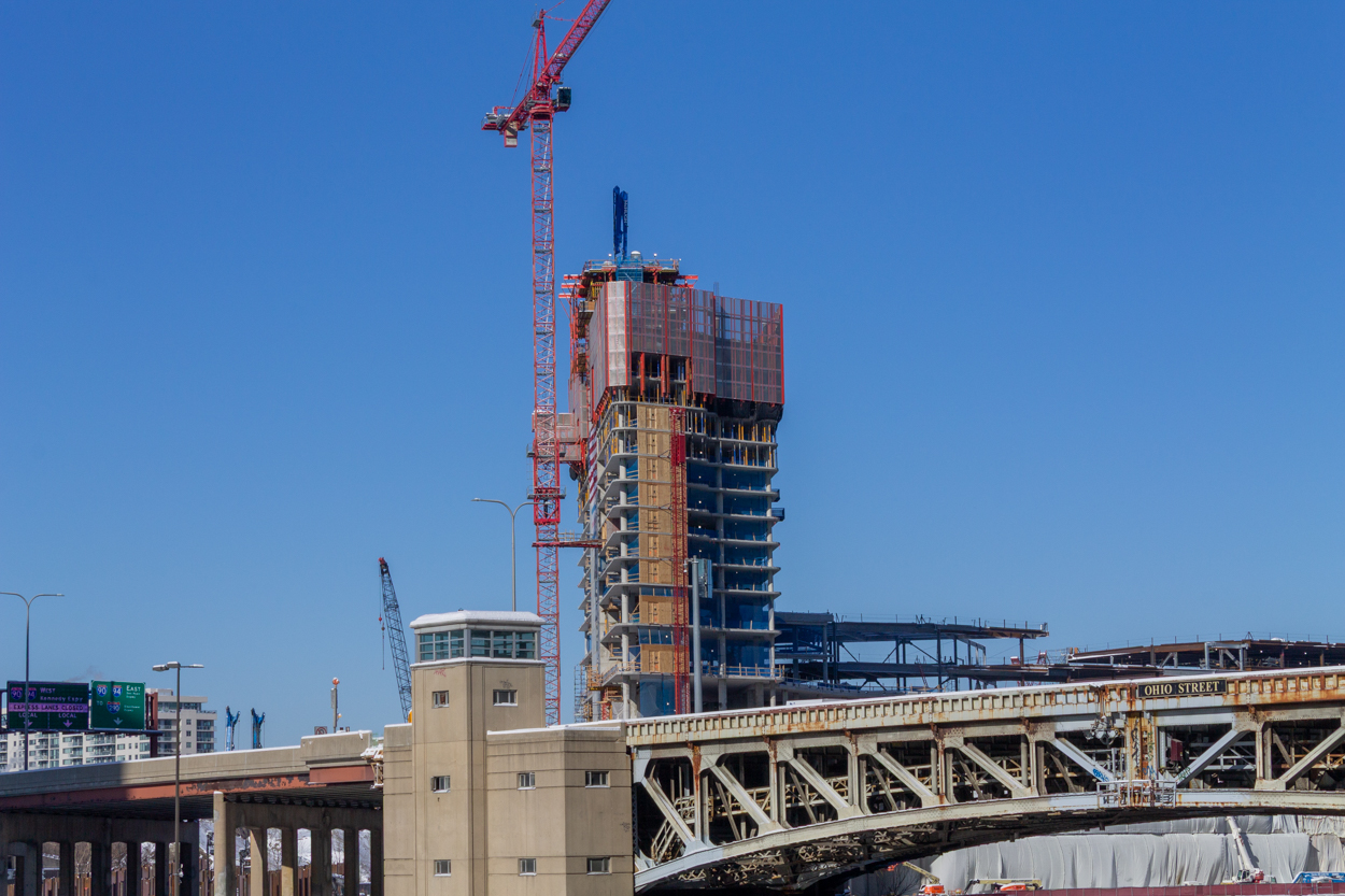 Bally's Hotel Tower first glass