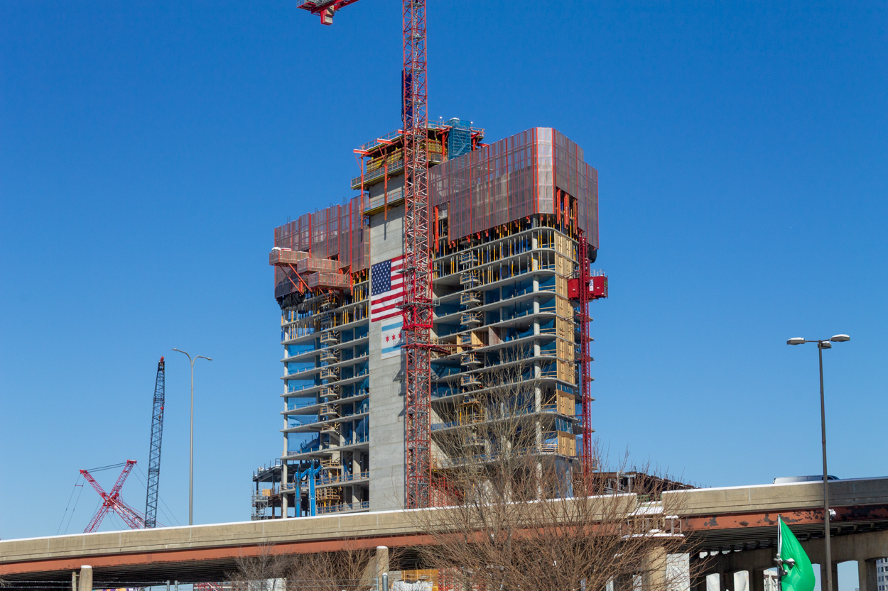 Bally's Hotel Tower first glass
