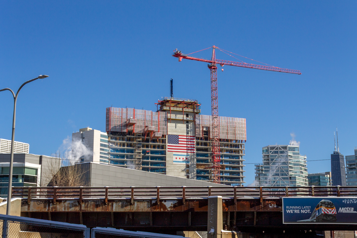 Bally's Hotel Tower first glass